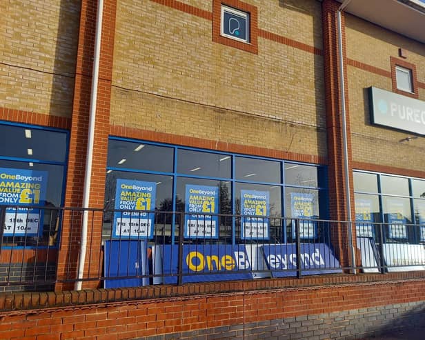 Budget retail chain One Beyond has taken over the former Wilko store in Waterlooville.
