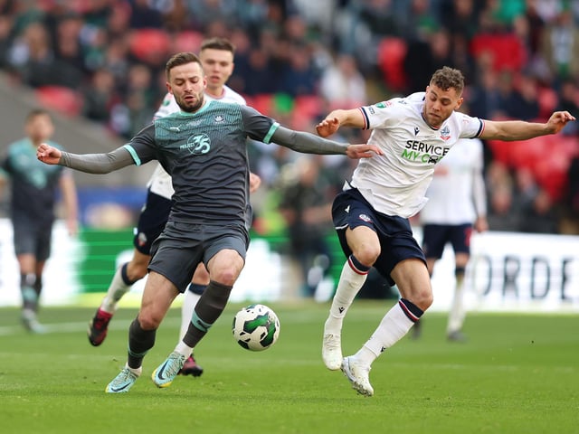 Position: Midfielder.
Did he go elsewhere? Yes, left Accrington and joined Plymouth on a free transfer.
Season review: Made 48 appearances in all competitions as Pilgrims won promotion back to the Championship.