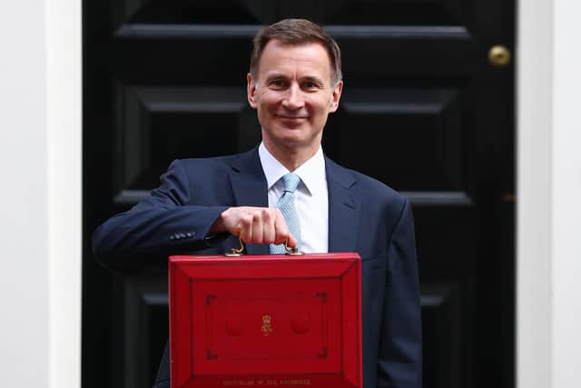 Chancellor Jeremy Hunt's only mentioned the armed forces briefly in his budget. (Picture: Peter Nicholls/Getty Images)