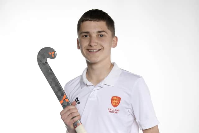 Fareham hockey starlet Charlie Cook