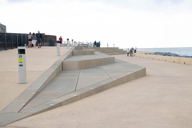 The split level promenade in front of Southsea CastlePicture: Habibur Rahman