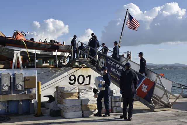 RFA Mounts Bay scores £40m drugs bust