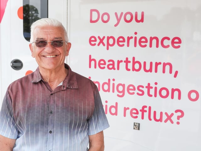Childhood cancer survivor John Paffett knows the importance of early detection and took part in the BEST4 trial in Locks Heath.