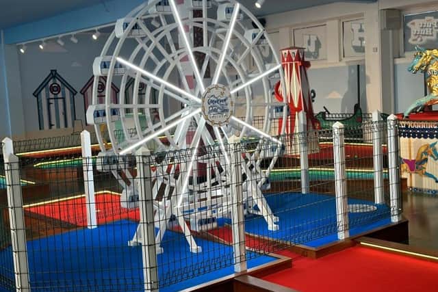 Clarence Pier has officially opened a brand new indoor crazy golf course called The Putt Hutt.