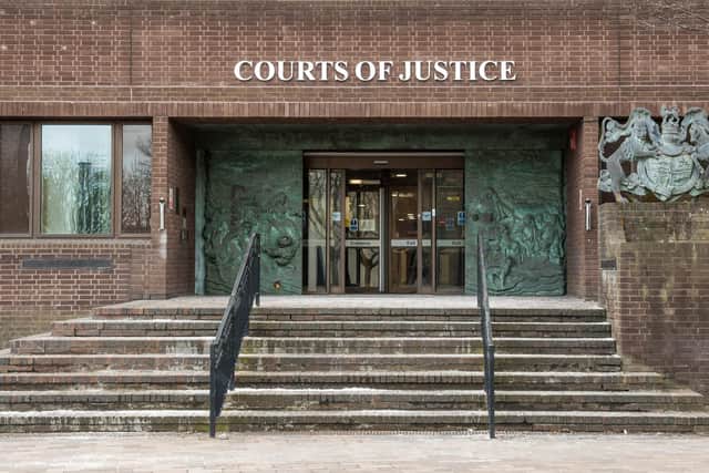 Two men will appear in Portsmouth Crown Court charged with fraud by false representation following incidents in Gosport.
