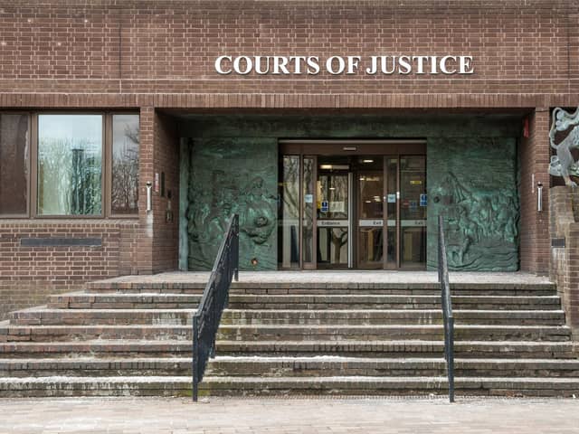 Two men will appear in Portsmouth Crown Court charged with fraud by false representation following incidents in Gosport.