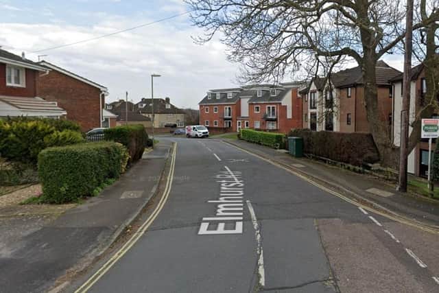 Elmhurst Close in Fareham. Pic Google