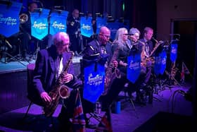 The Langstone Big Band performing at the Pallant Centre