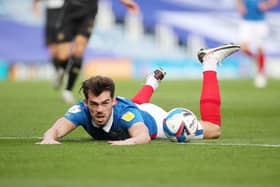 John Marquis and Pompey were grounded on Saturday by a disappointing 2-1 defeat to Wigan at Fratton Park. Picture: Joe Pepler