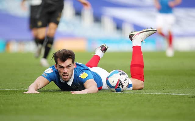 John Marquis and Pompey were grounded on Saturday by a disappointing 2-1 defeat to Wigan at Fratton Park. Picture: Joe Pepler