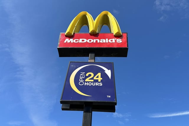 Mcdonalds at Ocean Retail Park in Burrfields Road, Portsmouth was rated five on September 12.