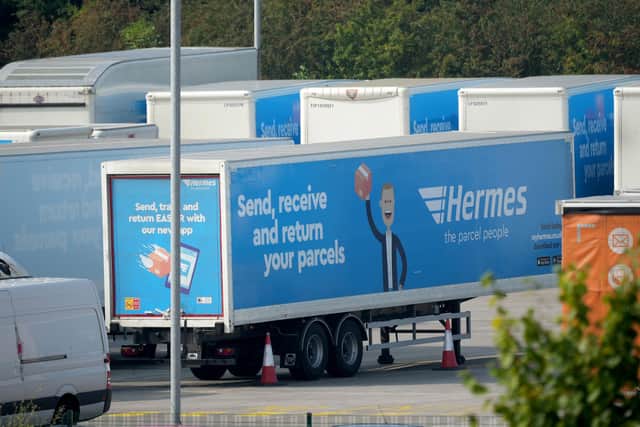 Hermes have reported that they are experiencing 'high volumes of parcels' in Portsmouth, which is causing delays. Picture: Christopher Furlong/Getty Images.