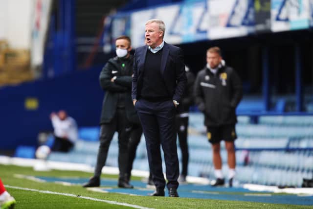 Kenny Jackett took plenty of satisfaction from the quality of Pompey's defending in an unconvincing 2-1 win over MK Dons. Picture: Joe Pepler