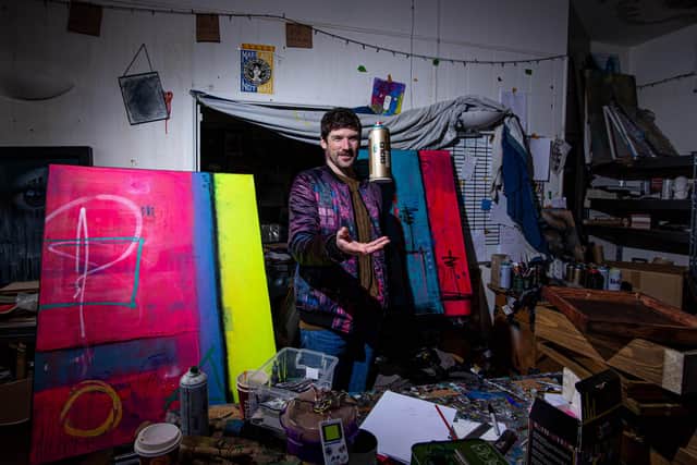 Andrew Foster at My Dog Sighs' Studio, Southsea on Tuesday 31st January 2023
Picture: Habibur Rahman
