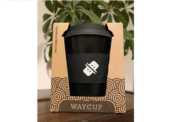 The reusable coffee cup created by Southsea company Squidmoo