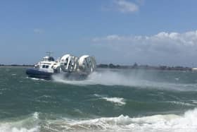 Hovertravel has suspended services to and from the Isle of Wight.

Picture: Kevin Kearney
