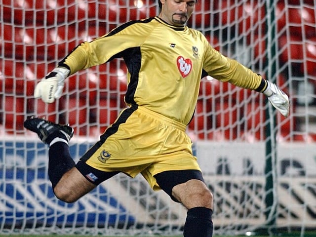 Newcastle fans claimed him as a Geordie but made four Pompey appearances in 2003-04