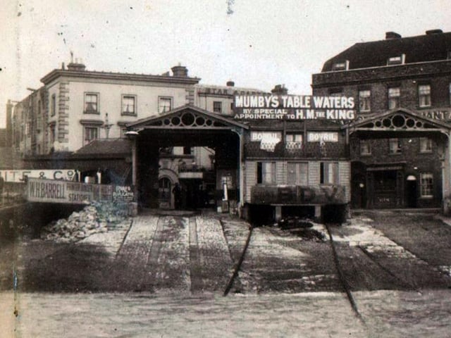 Landing stage for the chain ferry at the end of Broad Street, Old Portsmouth