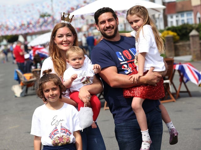 The Osborne family in Selsey Avenue, Gosport