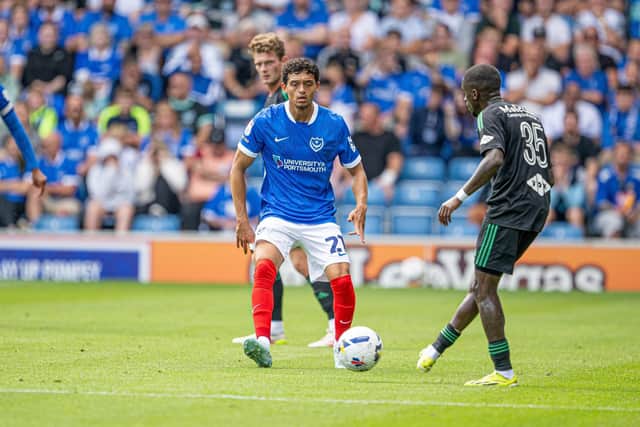 Andre Dozzell continues to impress at Fratton Park