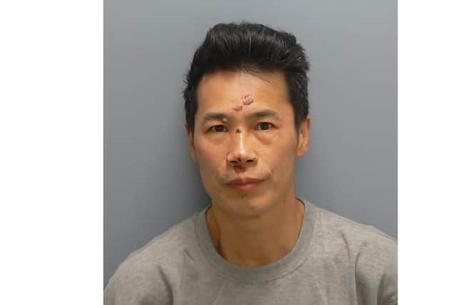 Long Fei Zheng, 50, of Winchester has been jailed for repeatedly stabbing a 38-year-old man