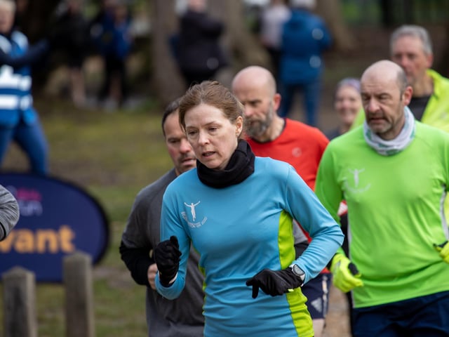 Competitors in Saturday morning's Havant parkrun at Staunton Country Park. Picture: Alex Shute