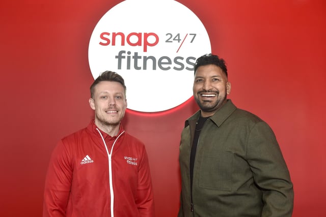 Pictured is: (l-r) Ben Fletcher, general manager, and Zabir Ali, franchisee.