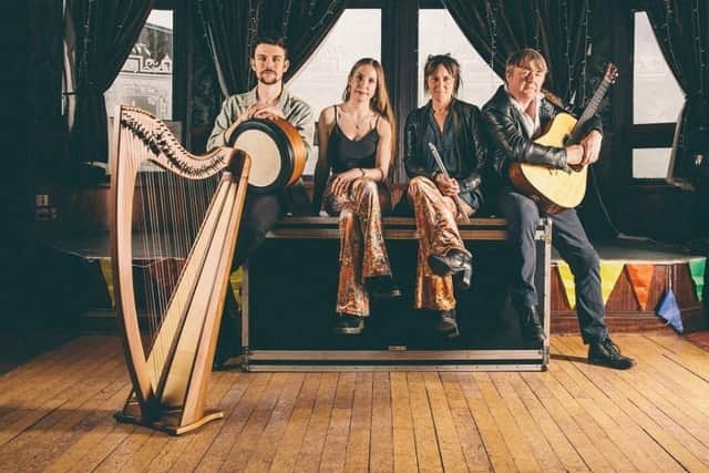 ​Ranagri , with Eliza Marshall second from right, will play at Wickham Festival on Friday, August 2. Eliza is also part of Dream in Colours