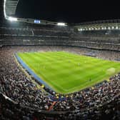 Not the Burnabayou - Real Madrid's Santiago Bernabeu stadium. Photo by Mike Hewitt/Getty Images.