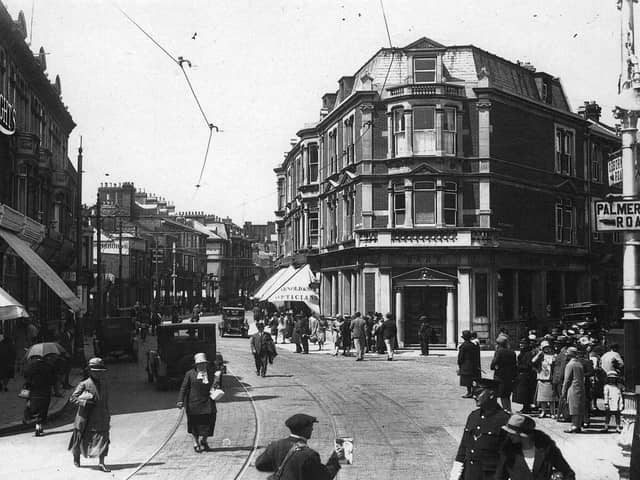 Osborne Road, Southsea late 1950's. Picture: costen.co.uk