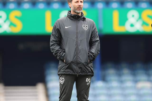 Pompey head coach Danny Cowley