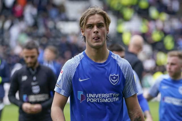 This time last year Ryley Towler was at Bristol City longing for a League Two loan move - now he's a Pompey regular. Picture: Jason Brown/ProSportsImages