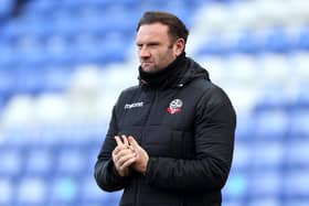 Bolton boss Ian Evatt   Picture: Lewis Storey/Getty Images