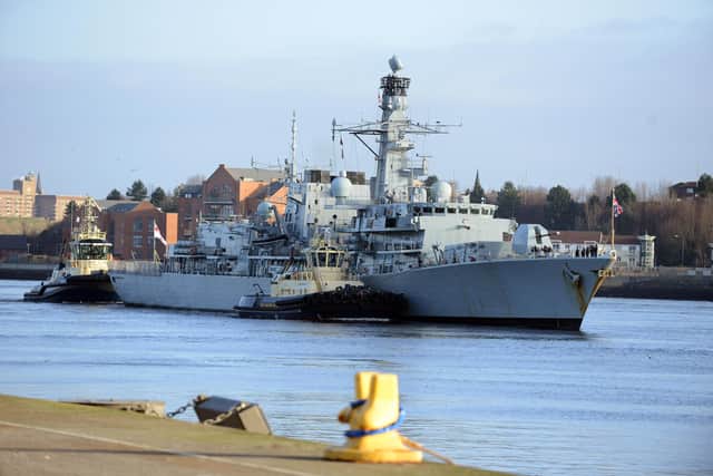 HMS Northumberland Picture: Stu Norton