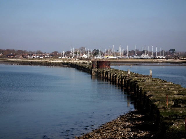 The five-mile mile off-off round trip starts at the car park to the rear of the garage at North Hayling Halt, Havant Road, Hayling and leads down to West Town, following the route of the former Hayling Billy railway. Taking in the shoreline, the trail is an accessible footpath, cycle route and bridleway and is popular with bird and nature watchers, cyclists, runners and mobility vehicle users. Pictured: A view of the remains of the old train bridge from the trail by Mike Fooks