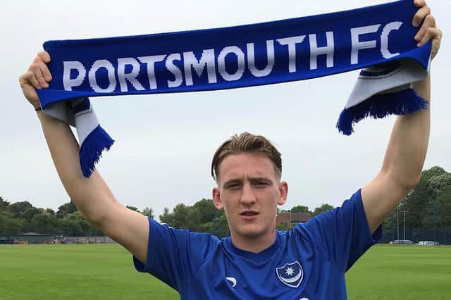 Ronan Curtis was Pompey's first signing in 2018.