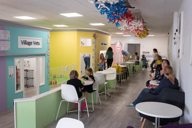 Little Big Village, a play cafe in Locks Heath

Picture: Keith Woodland (200920-16)