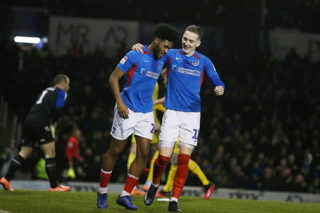 Pompey v Fleetwood in League One from Fratton Park