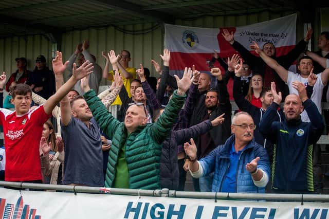 Hawks supporters will be back at Westleigh Park on Saturday. Picture: Kieron Louloudis