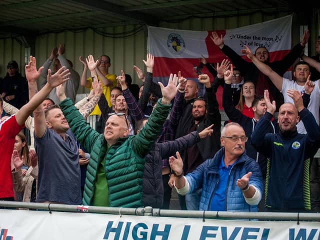 Hawks supporters will be back at Westleigh Park on Saturday. Picture: Kieron Louloudis