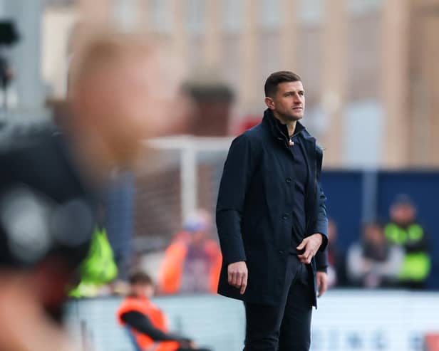Pompey coach John Mousinho surveys the embarrassing FA Cup elimination at non-league Chesterfield. Picture: Simon Davies/ProSportsImages