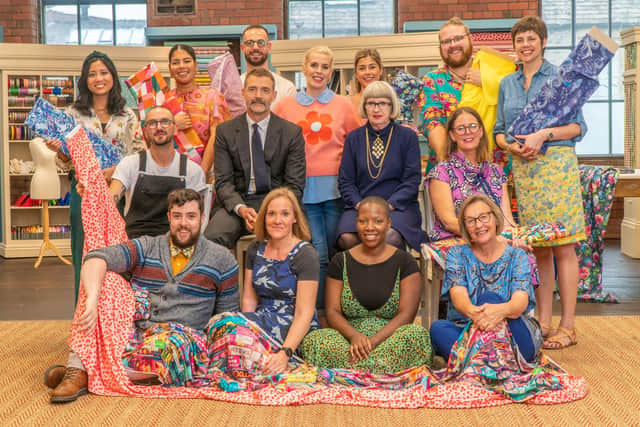 The Great British Sewing Bee is back with 12 new contestants.