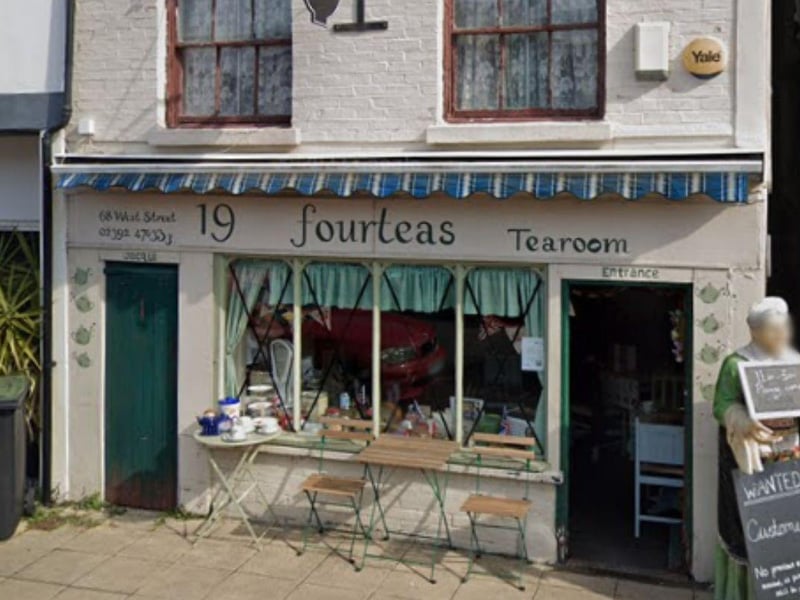 19 Fourteas Tearoom at 68 West Street, Havant as given a hygiene rating of 5 by the Food Standards Agency after an assessment on February 23.