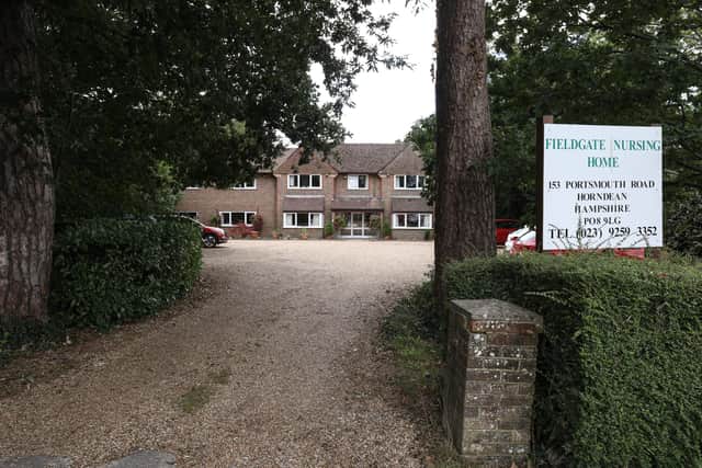Fieldgate Nursing Home, Portsmouth Road, Horndean
Picture: Chris Moorhouse   (310820-15)