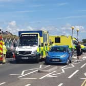 Emergency services on Eastney Esplanade in Portsmouth Picture: Habibur Rahman