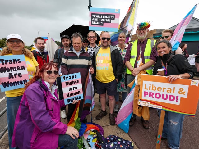 Local Liberal Democrat group Picture: Chris Moorhouse (070625-015)