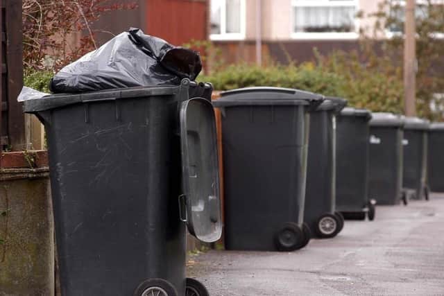 The amount of waste in black bins has risen in Portsmouth since lockdown began