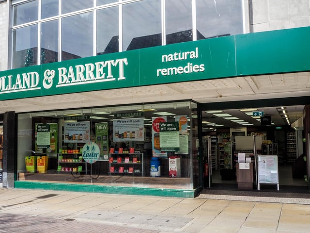 Holland & Barrett is a major health food retailer which sells a range of vitamins, minerals and other supplements.