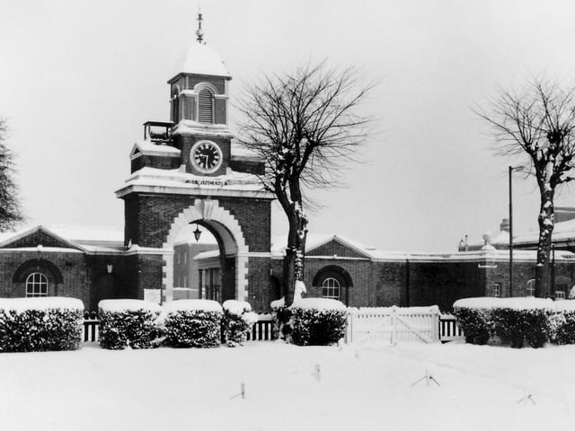 An old picture of St Vincent College site