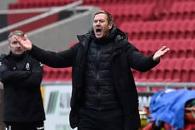 Bristol City manager Dean Holden.